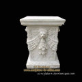 White Marble Pedestal